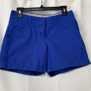 J. Crew Vibrant Blue Women's Bermudas